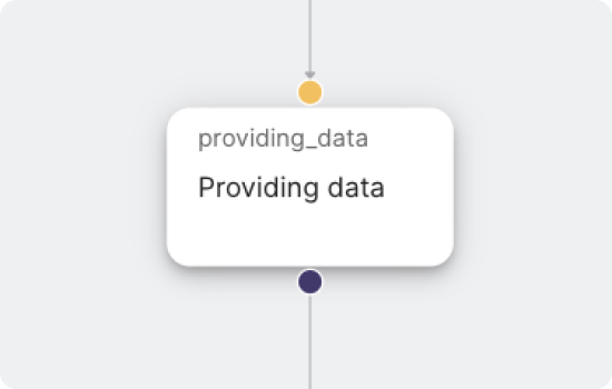 randevu workflow Providing data